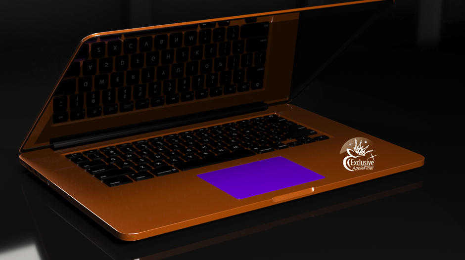 Купить эксклюзивный MacBook Pro Эпл фиолетовый